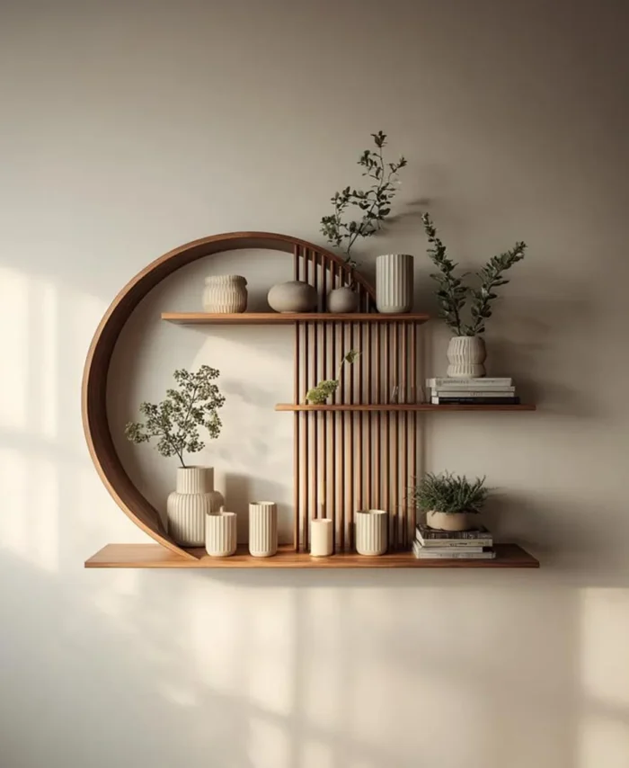 Custom Floating Shelf Set – Handmade Live Edge Wood