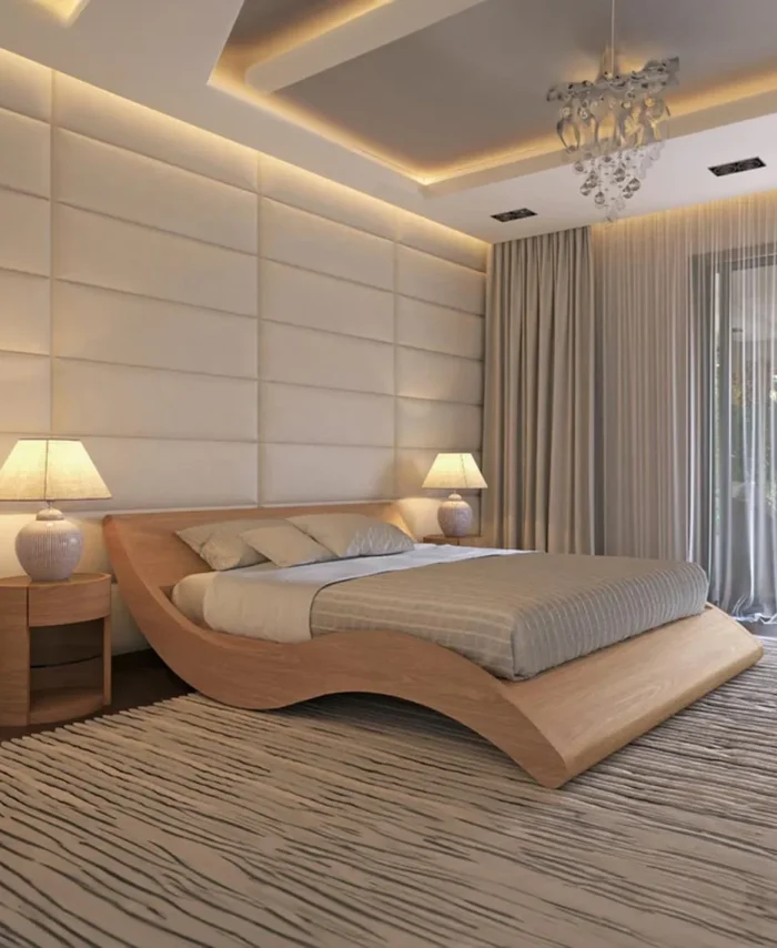 Rustic Bed Frame – Queen/King, Reclaimed Solid Wood