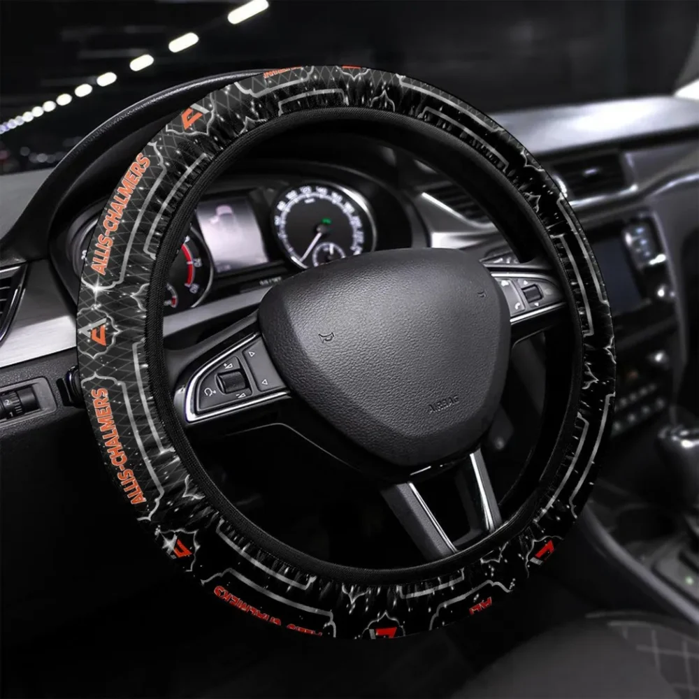 Utility Tractor Steering Wheel Cover 3D Print, Performance Car Enthusiast Wheel Cover CAR145 - White