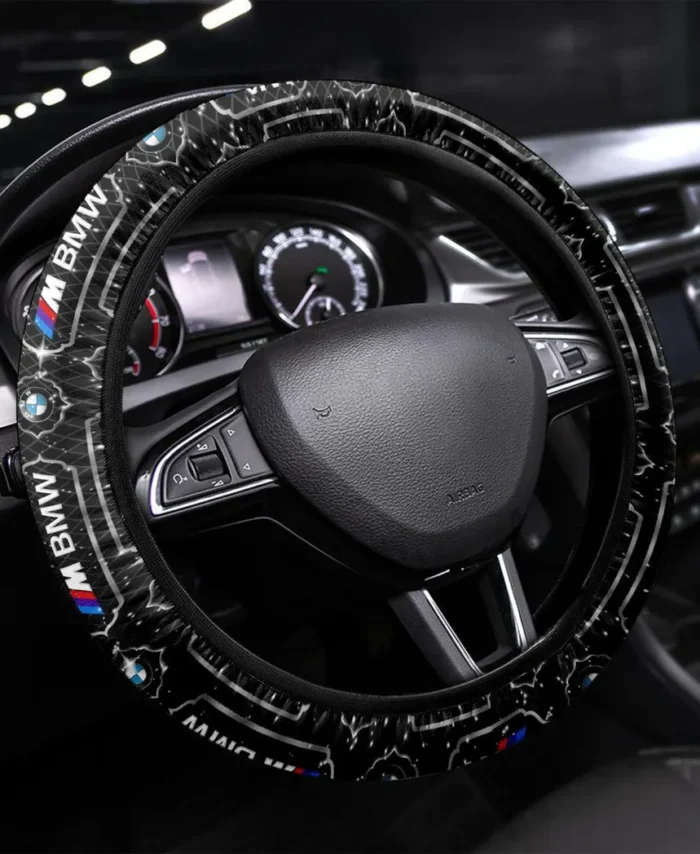 Motorsport Steering Wheel Cover 3D Print, Durable Custom Drive Cover CAR550 - White