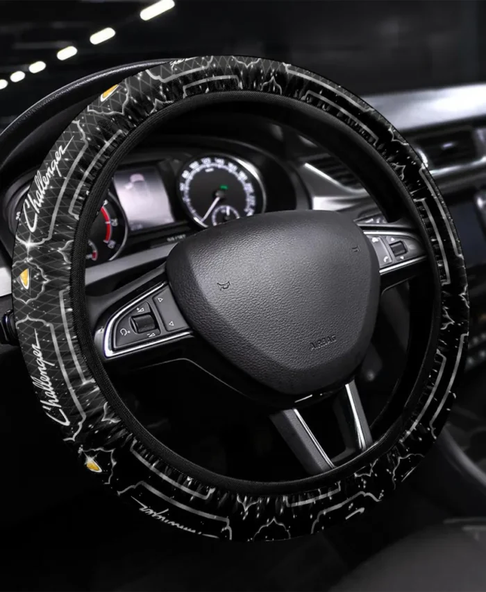 Performance Ride Steering Wheel Cover 3D Print, Custom Automotive Grip Wheel Cover CAR145 - White