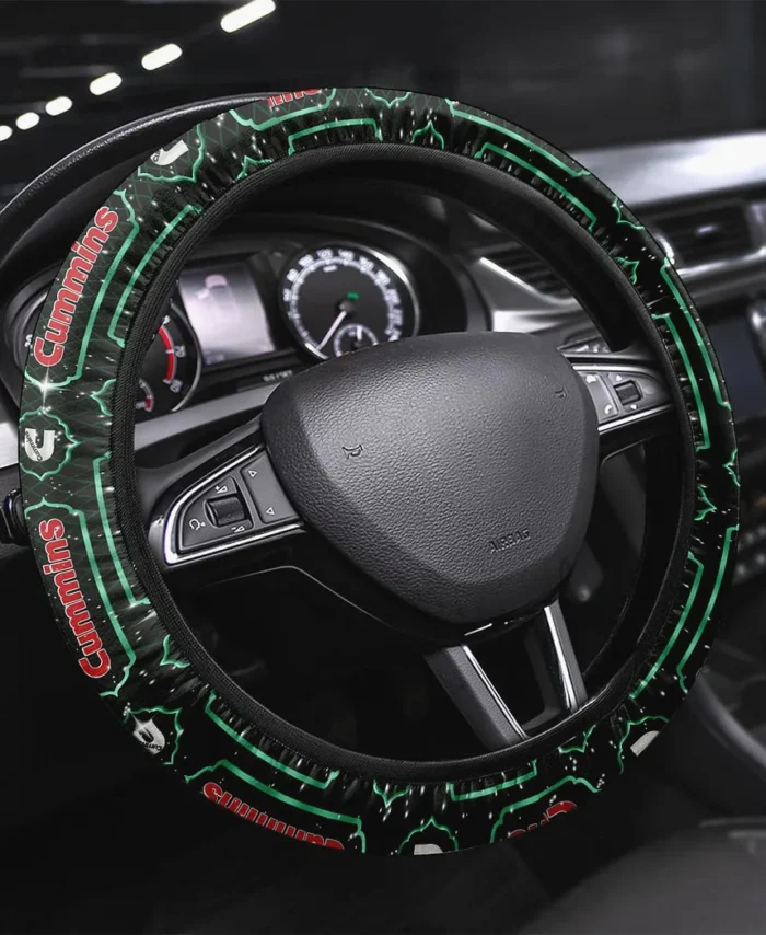 Endurance Engine Co. Steering Wheel Cover 3D Print, Smooth Ride Steering Cover CAR146 - Green