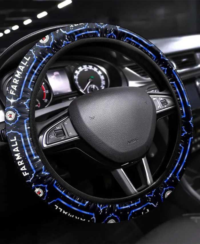 All-Purpose Tractor Steering Wheel Cover 3D Print, Smooth Ride Steering Cover CAR145 - Blue