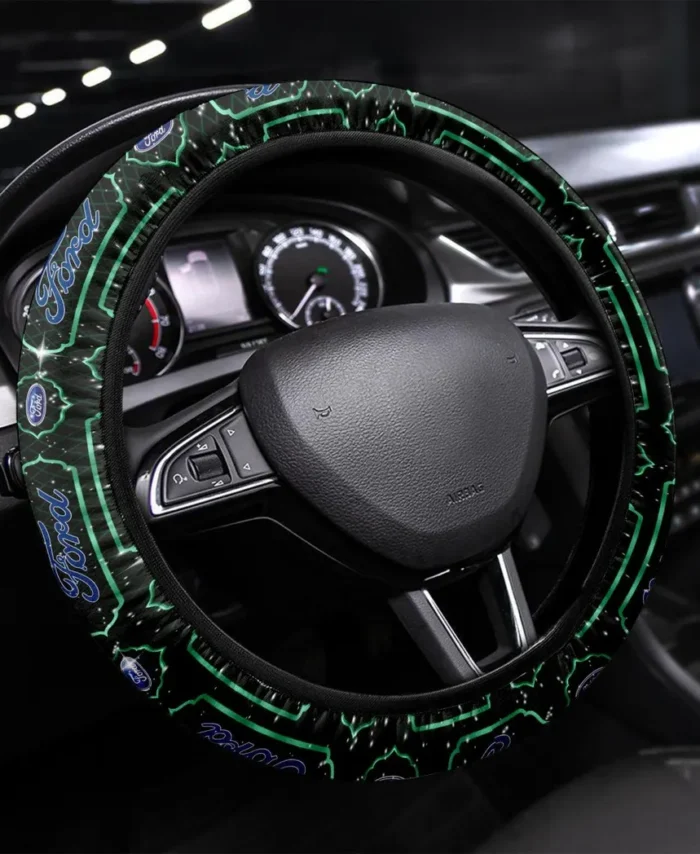 Pickup Legend Steering Wheel Cover 3D Print, Precision Fit Steering Cover CAR550 - Green