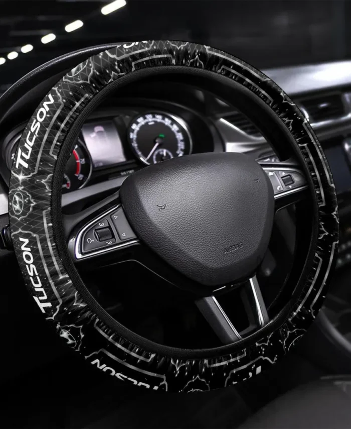 Versatile Utility Steering Wheel Cover 3D Print, Driver's Essential Steering Cover CAR550 - White