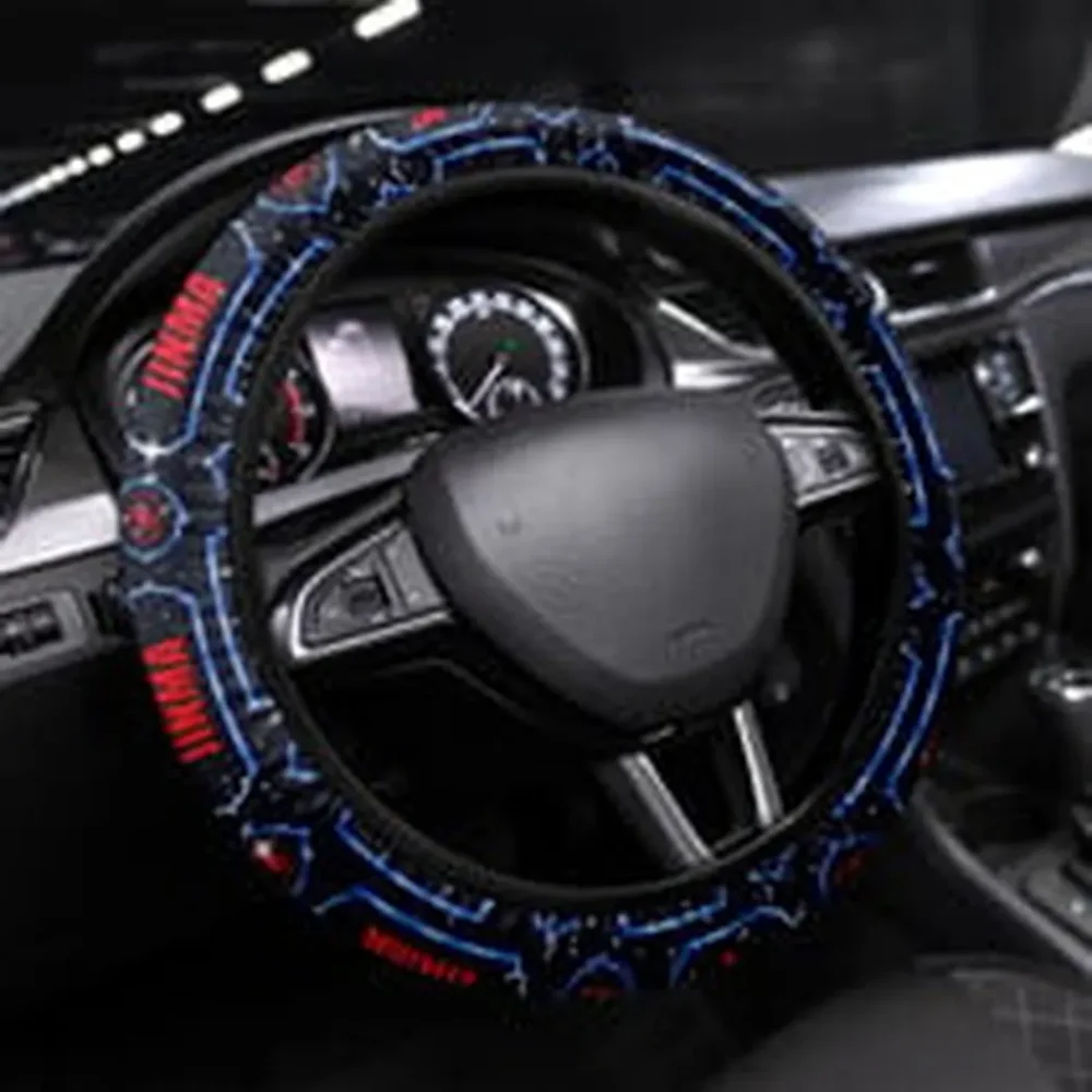 Versatile Tractor Steering Wheel Cover 3D Print, Garage Lifestyle Wheel Cover CAR145 - Blue