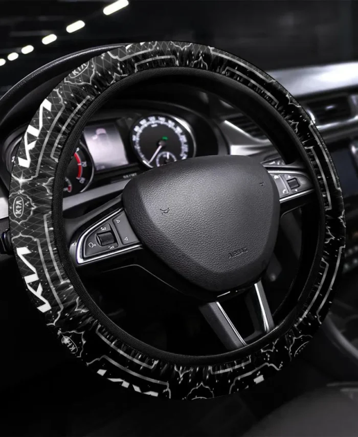Urban Hatchback Steering Wheel Cover 3D Print, Smooth Ride Steering Cover CAR550 - White