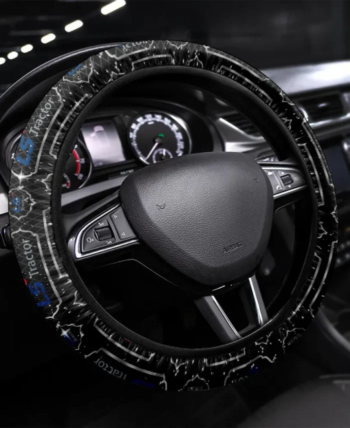 Garden Tractor Steering Wheel Cover 3D Print, Performance Car Enthusiast Wheel Cover CAR145 - White