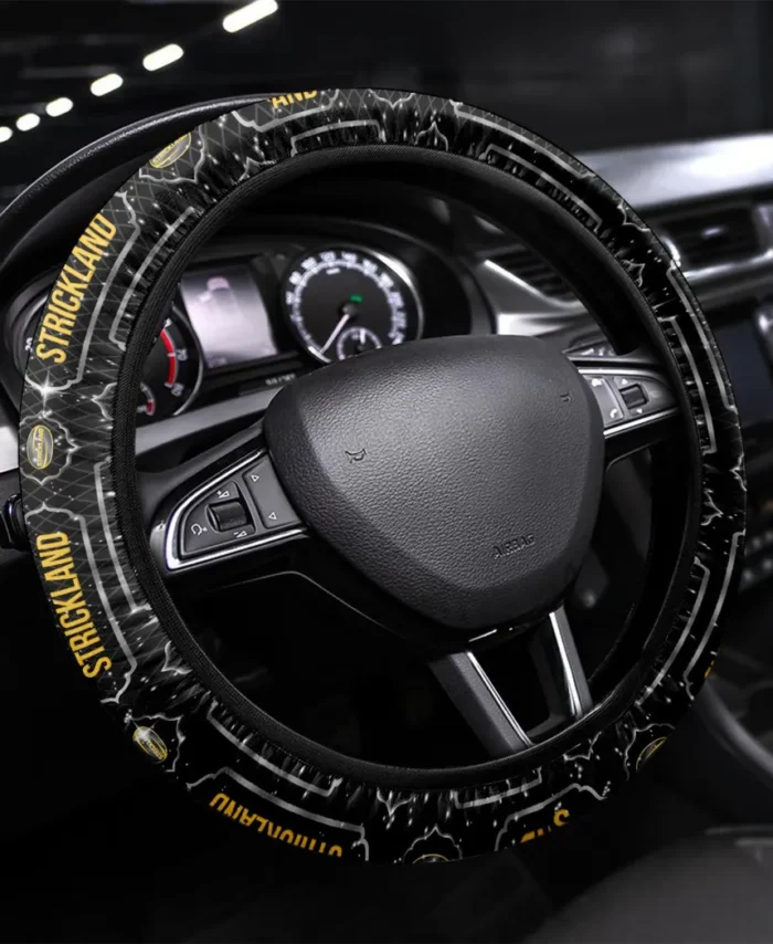 Agricultural Power Steering Wheel Cover 3D Print, Precision Fit Steering Cover CAR145 - White