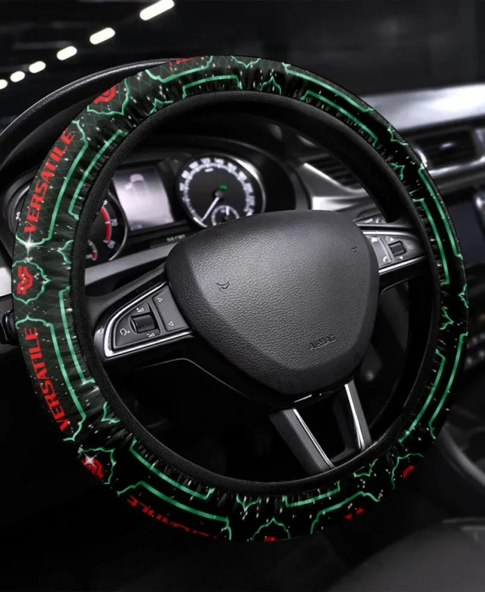Agricultural Tractor Steering Wheel Cover 3D Print, Everyday Car Enthusiast Cover CAR550 - Green