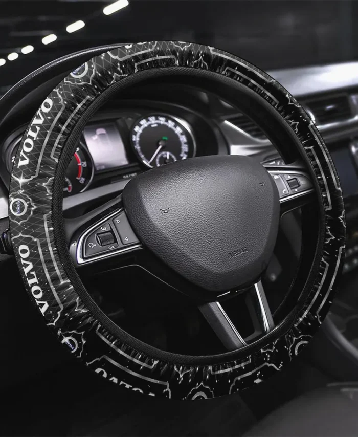 Car Steering Wheel Cover 3D Print, Precision Fit Steering Cover CAR146 - White